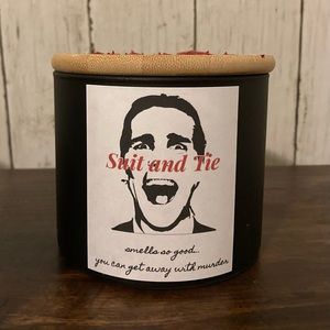 Suit and Tie Scented Candle 14 oz NWT